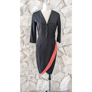 1940s Inspired Jovovich Hawk Wiggle Dress
